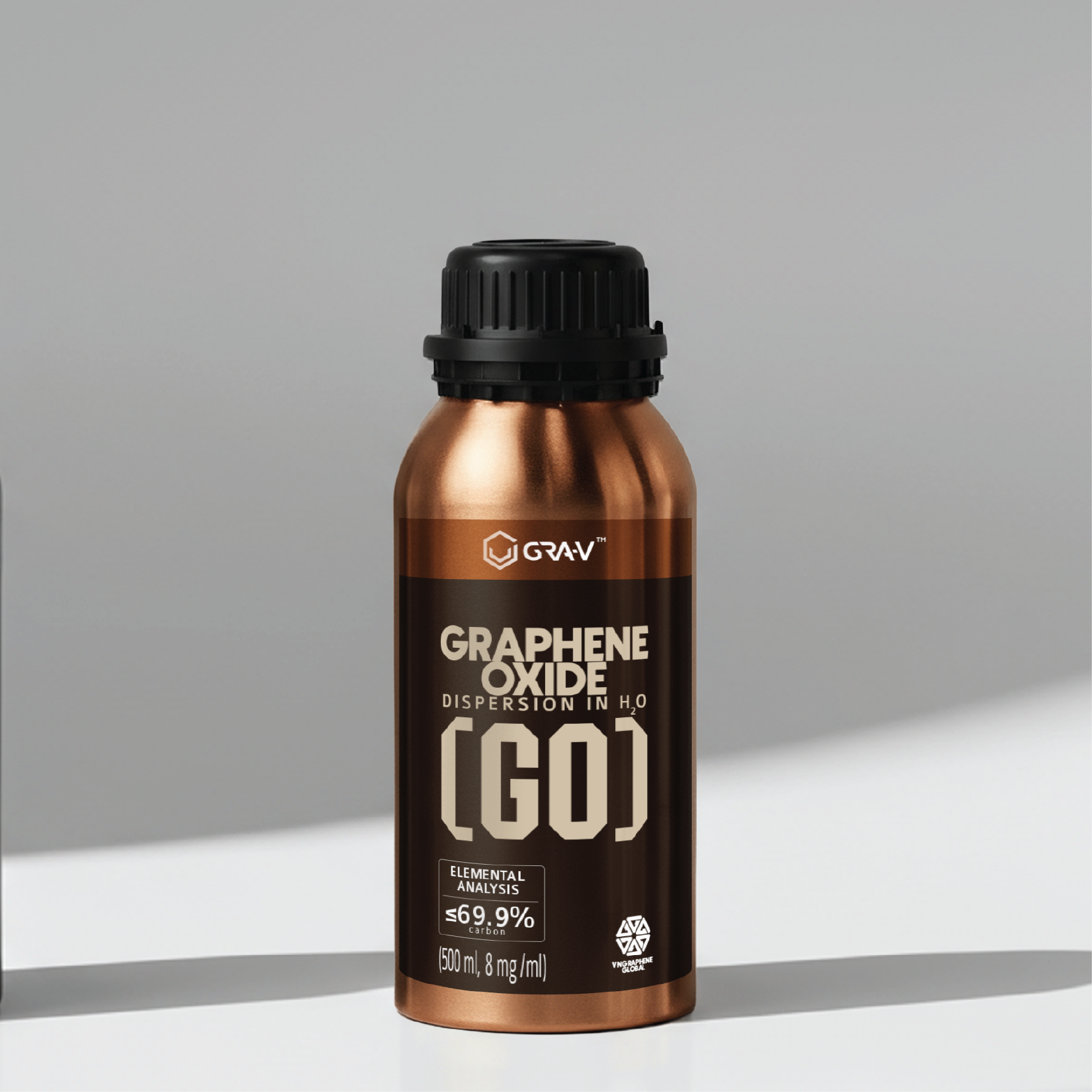 Graphene Oxide Dispersion in H₂O