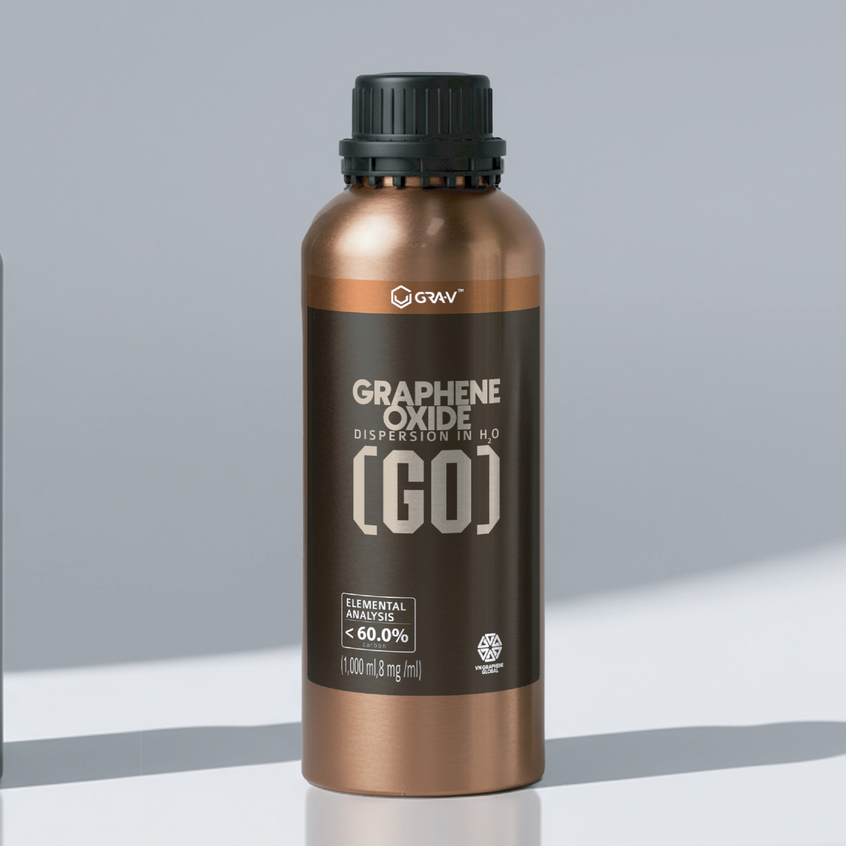 Graphene Oxide Dispersion in H₂O